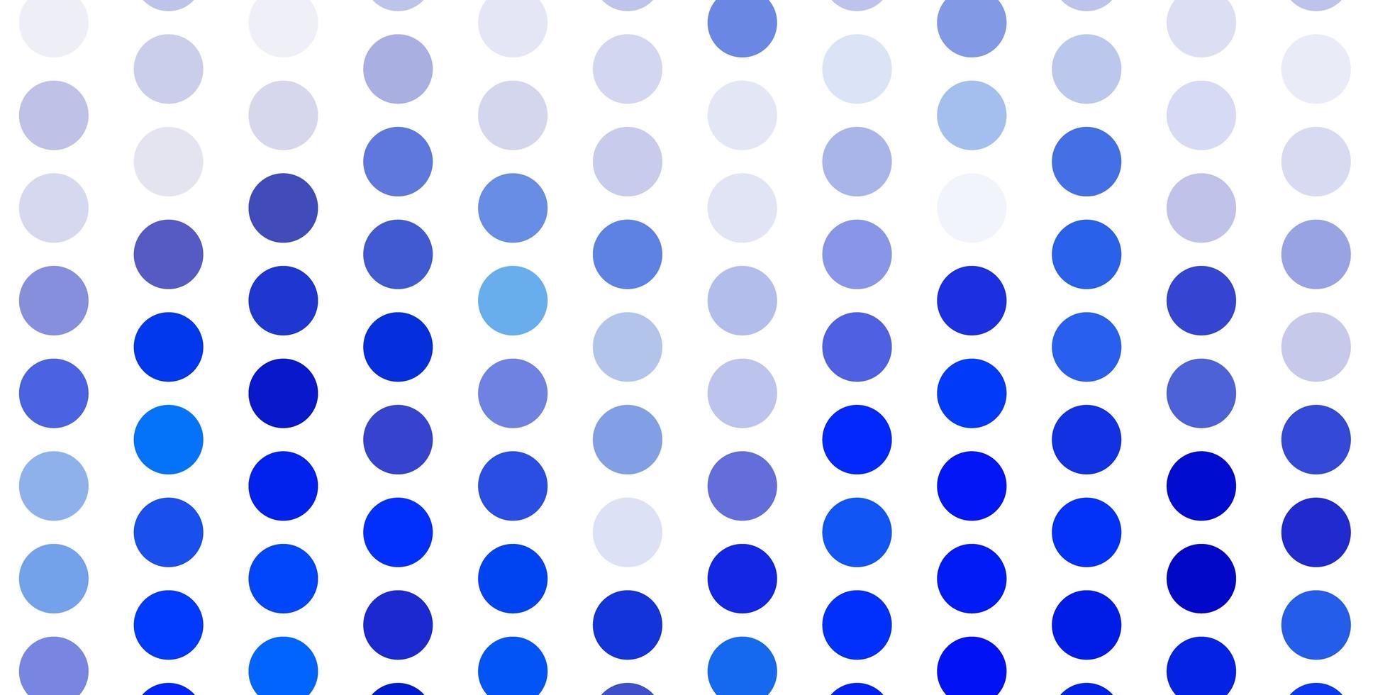 modèle vectoriel bleu clair avec des cercles.