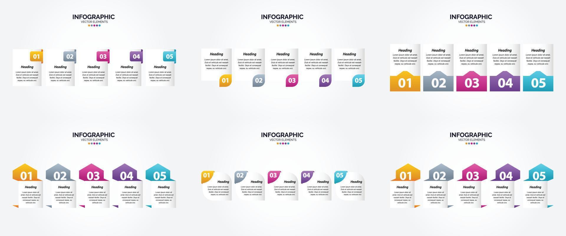 ces infographies d'illustration vectorielle sont parfaites pour la publicité dans une brochure. prospectus. ou magazine. vecteur