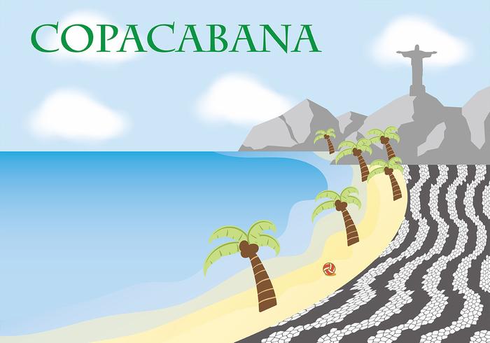 Vecteur de Texture de Copacabana