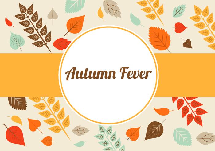 Feuilles d'automne Vector Background