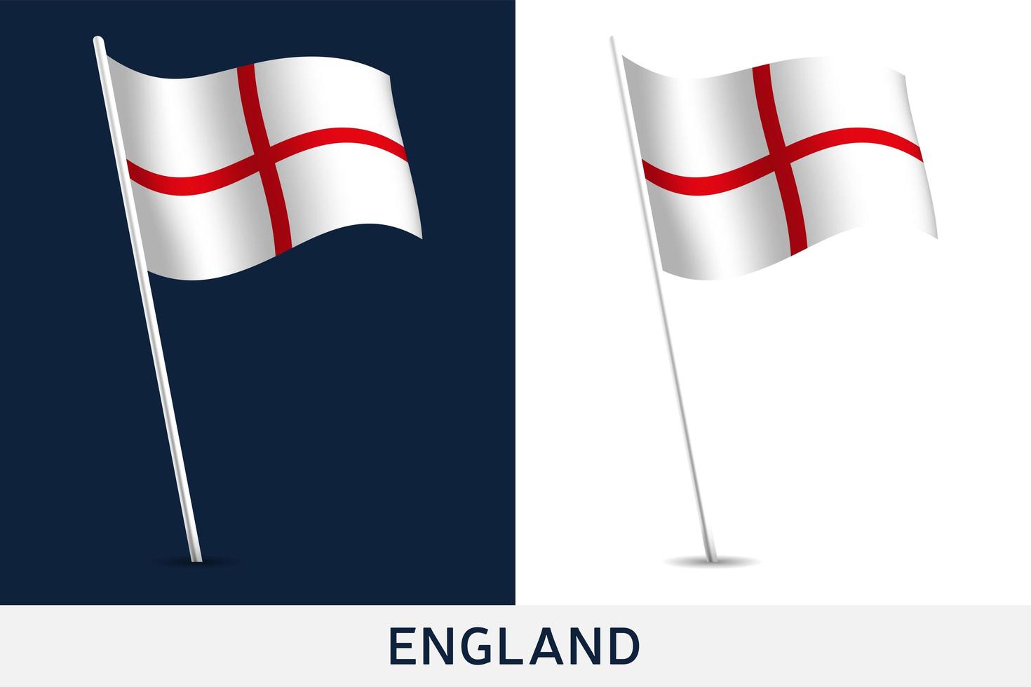 drapeau de vecteur angleterre