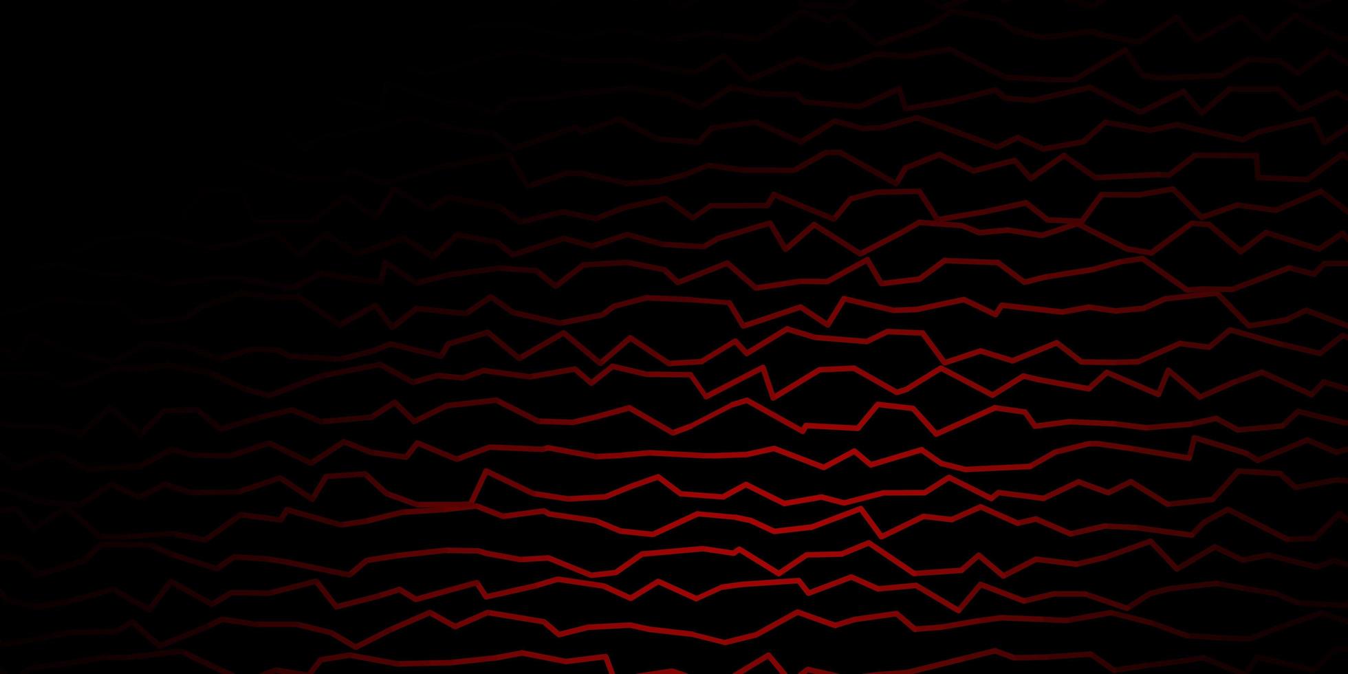 modèle vectoriel rouge foncé avec des lignes ironiques.