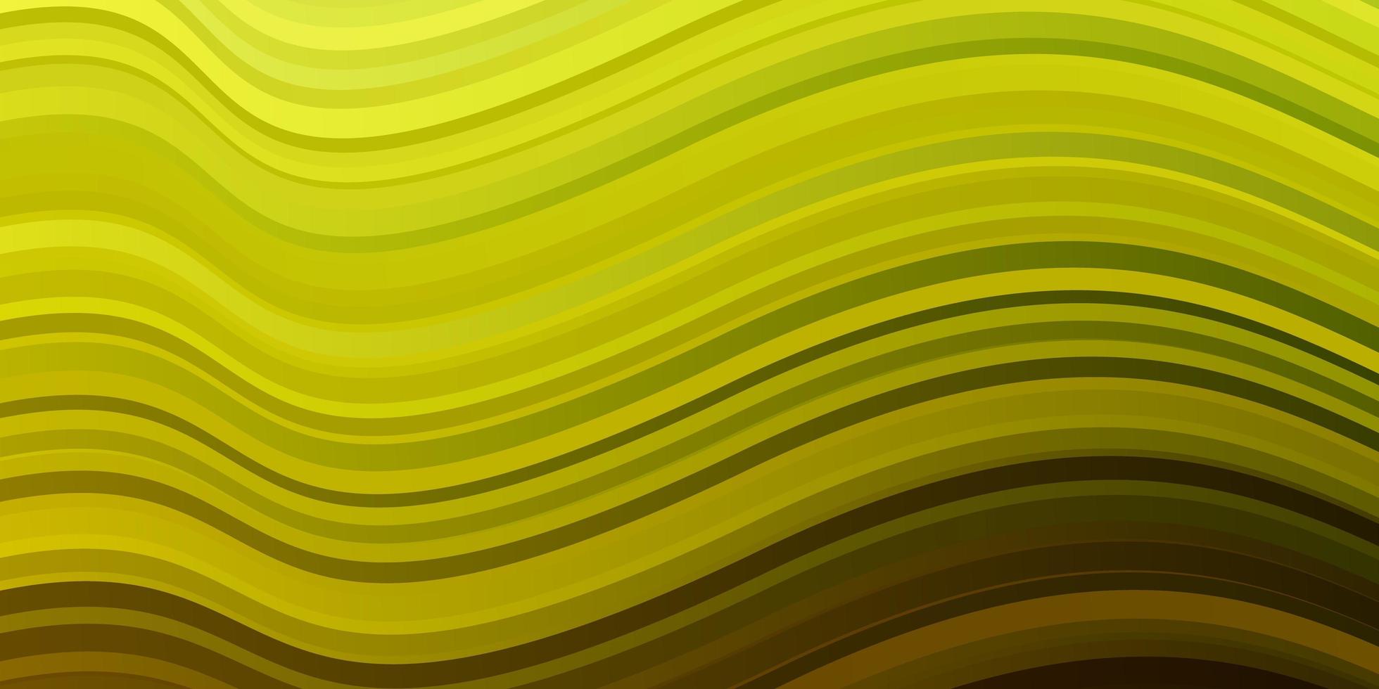 modèle de vecteur vert clair, jaune avec des lignes.