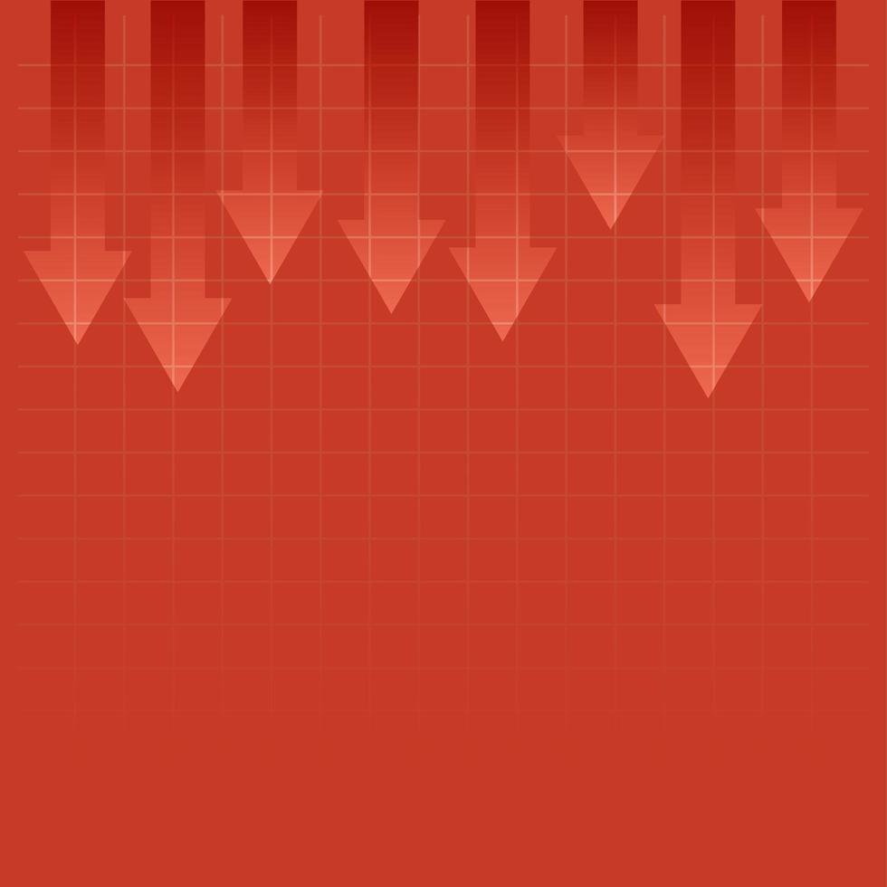 icône isolé infographie flèche statistiques vecteur