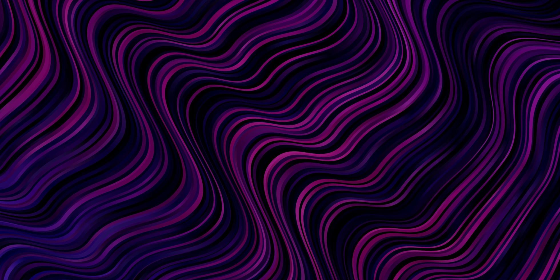 modèle vectoriel violet foncé, rose avec des lignes.