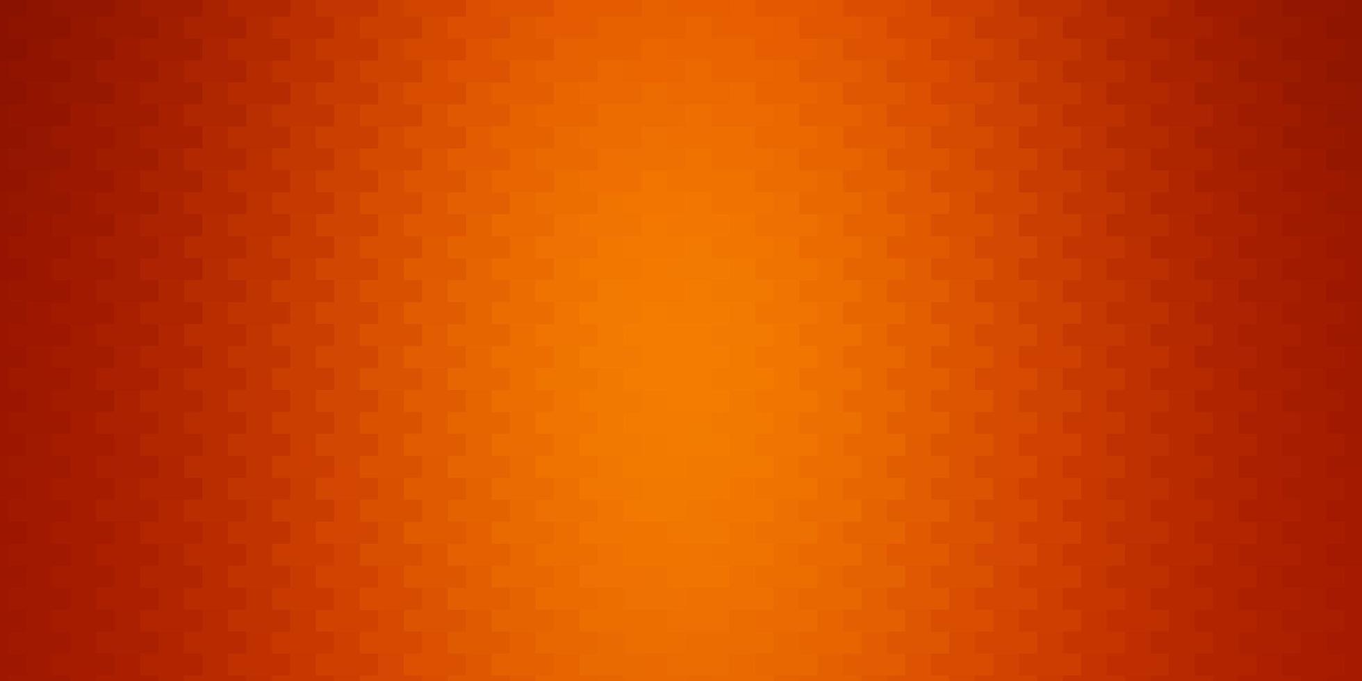 disposition de vecteur orange clair avec des lignes, des rectangles.