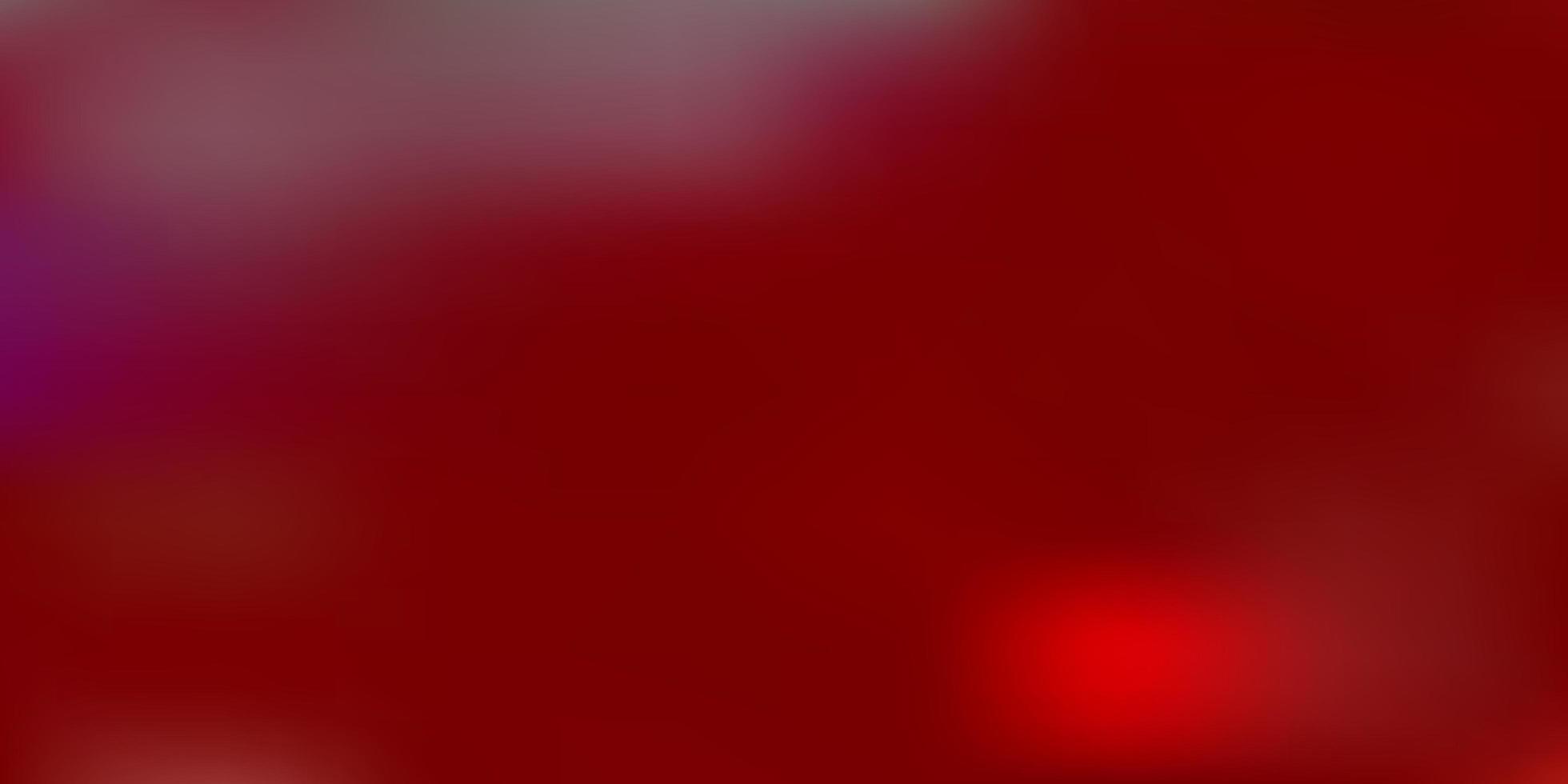 toile de fond flou dégradé vecteur rouge clair.