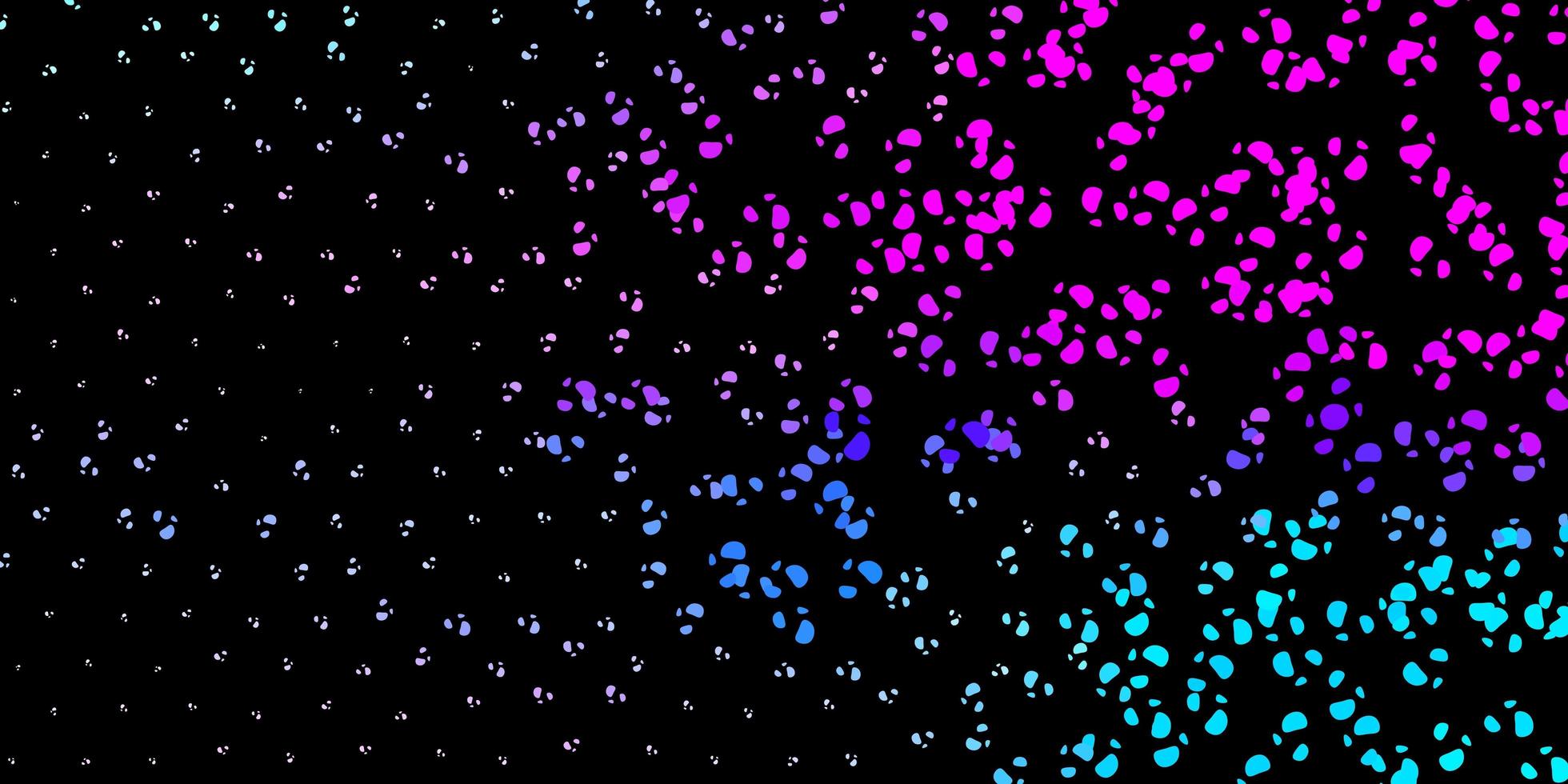 modèle vectoriel rose foncé, bleu avec des formes abstraites.