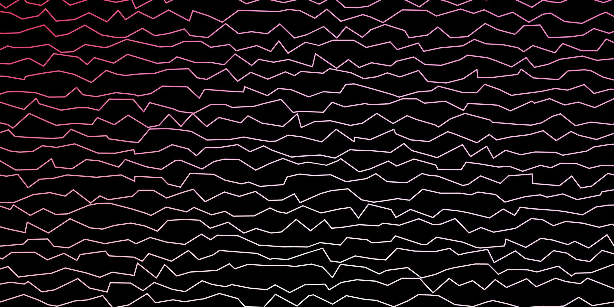 modèle vectoriel rose foncé, jaune avec des lignes.