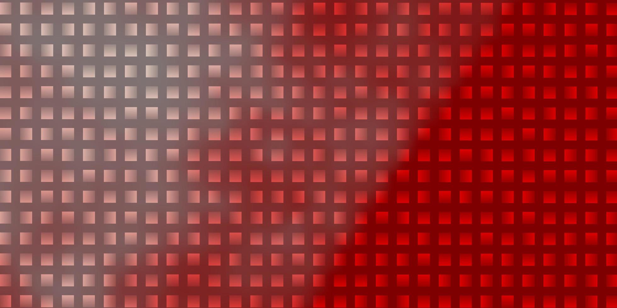 toile de fond de vecteur rouge clair avec des rectangles.