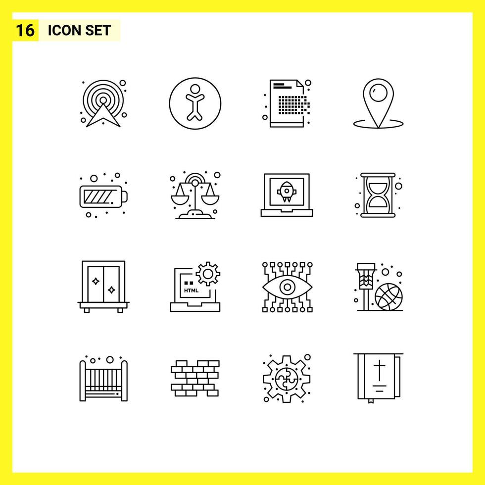 pack de 16 contours créatifs de service client graphie contact effacement éléments de conception vectoriels modifiables vecteur