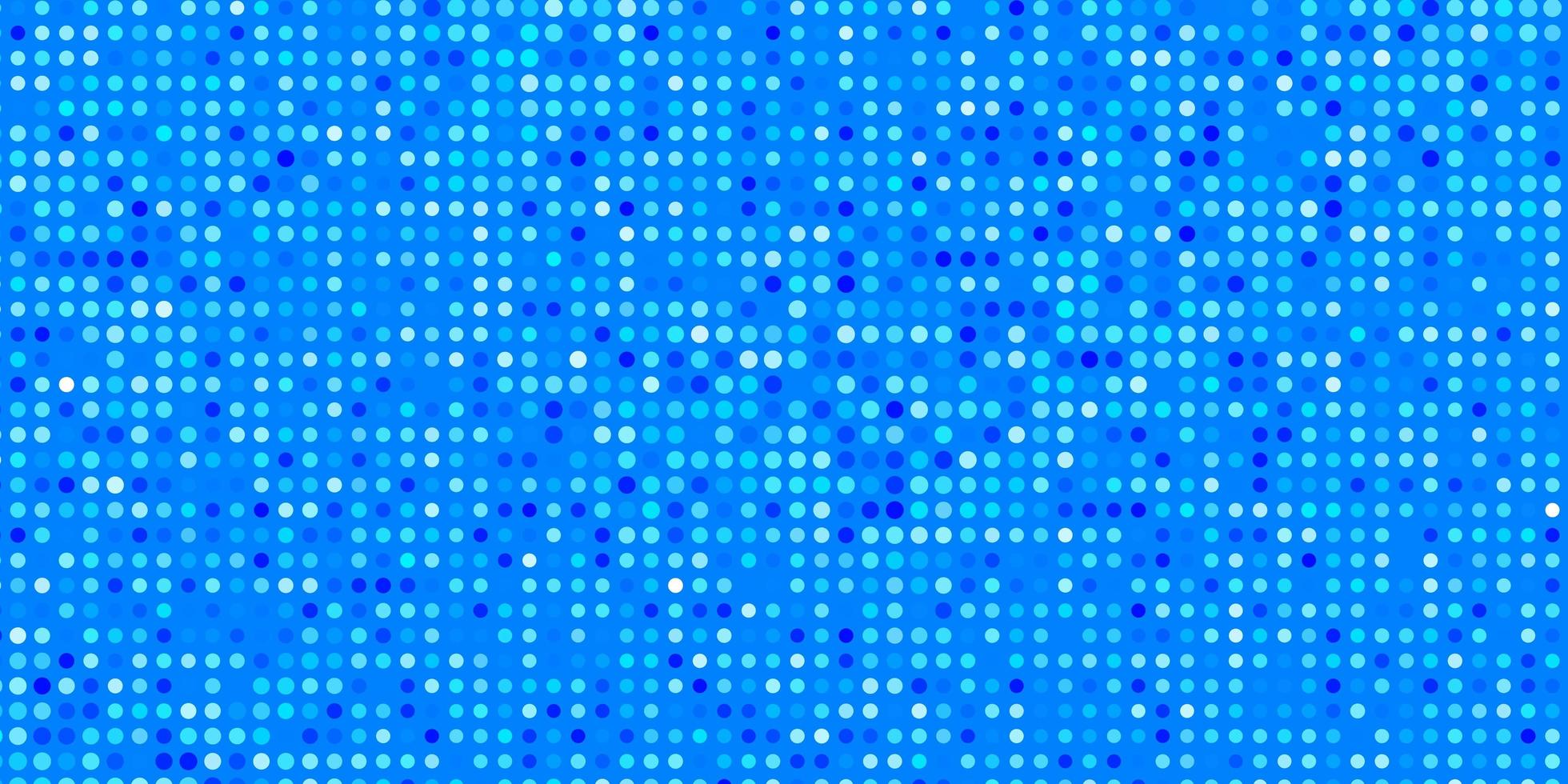 texture de vecteur bleu clair avec des cercles
