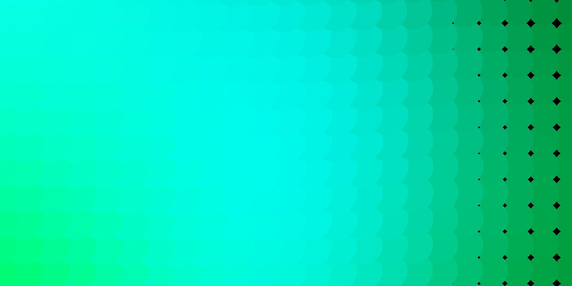 texture de vecteur vert clair avec des cercles.