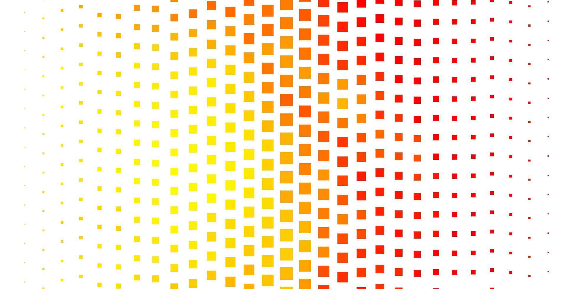 fond de vecteur rouge et jaune clair avec des rectangles.