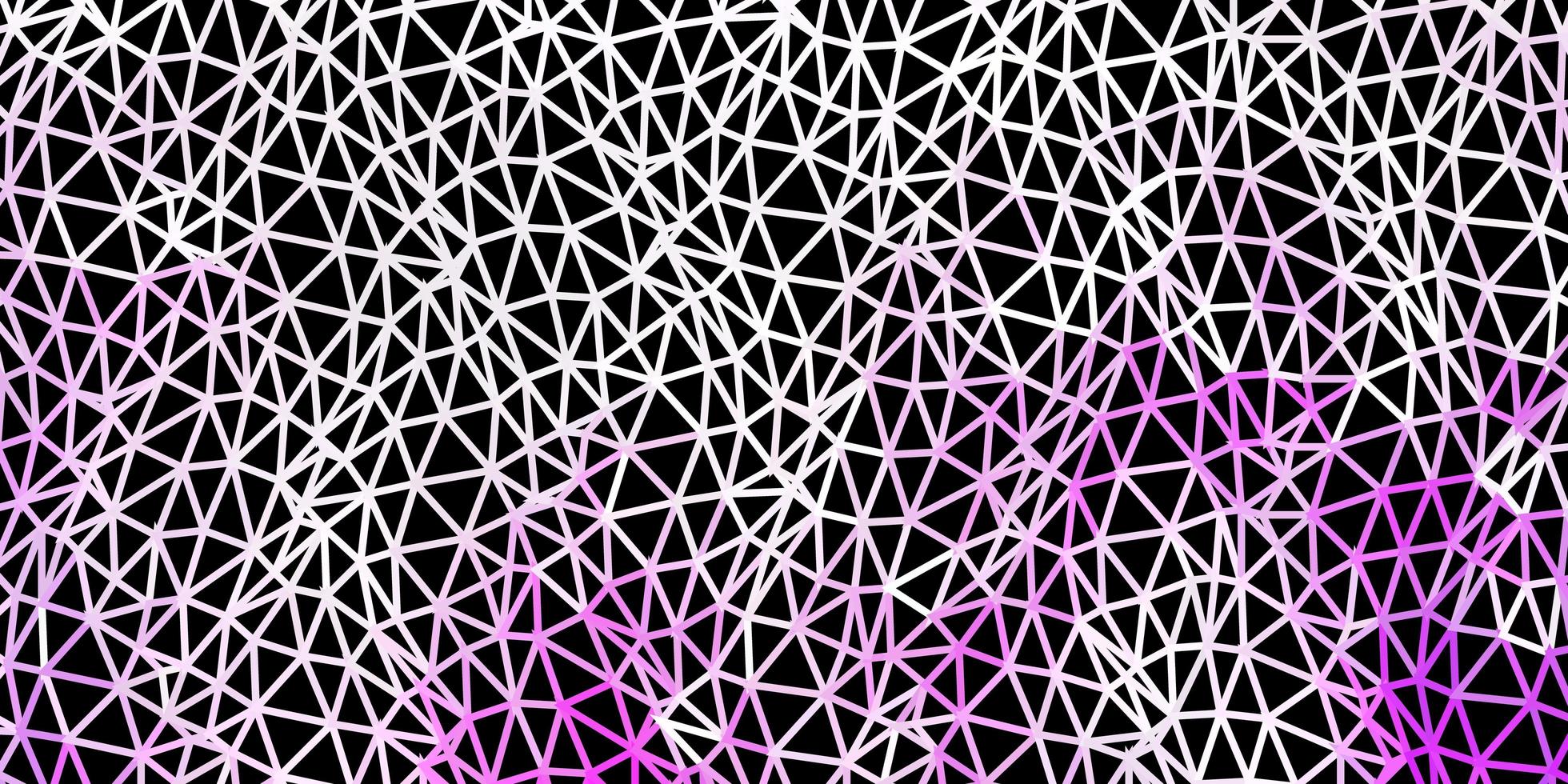 fond de mosaïque triangle vecteur violet clair, rose.