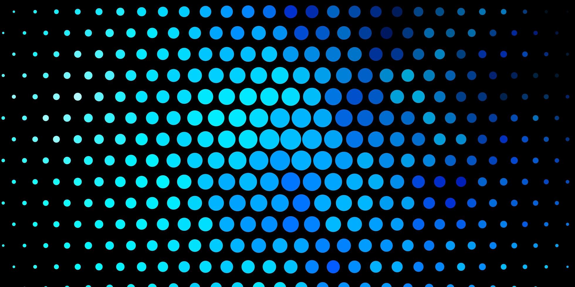 disposition de vecteur bleu foncé avec des cercles.