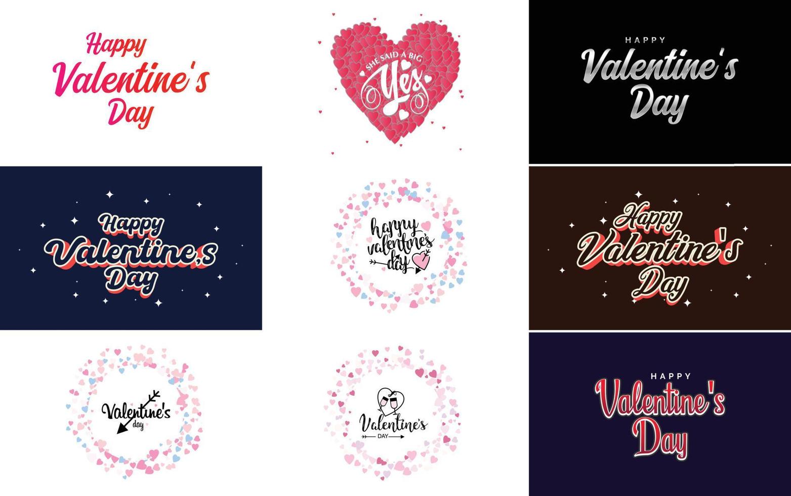 je t'aime lettrage dessiné à la main avec un motif de coeur. convient pour une utilisation comme salutation de la Saint-Valentin ou dans des designs romantiques vecteur