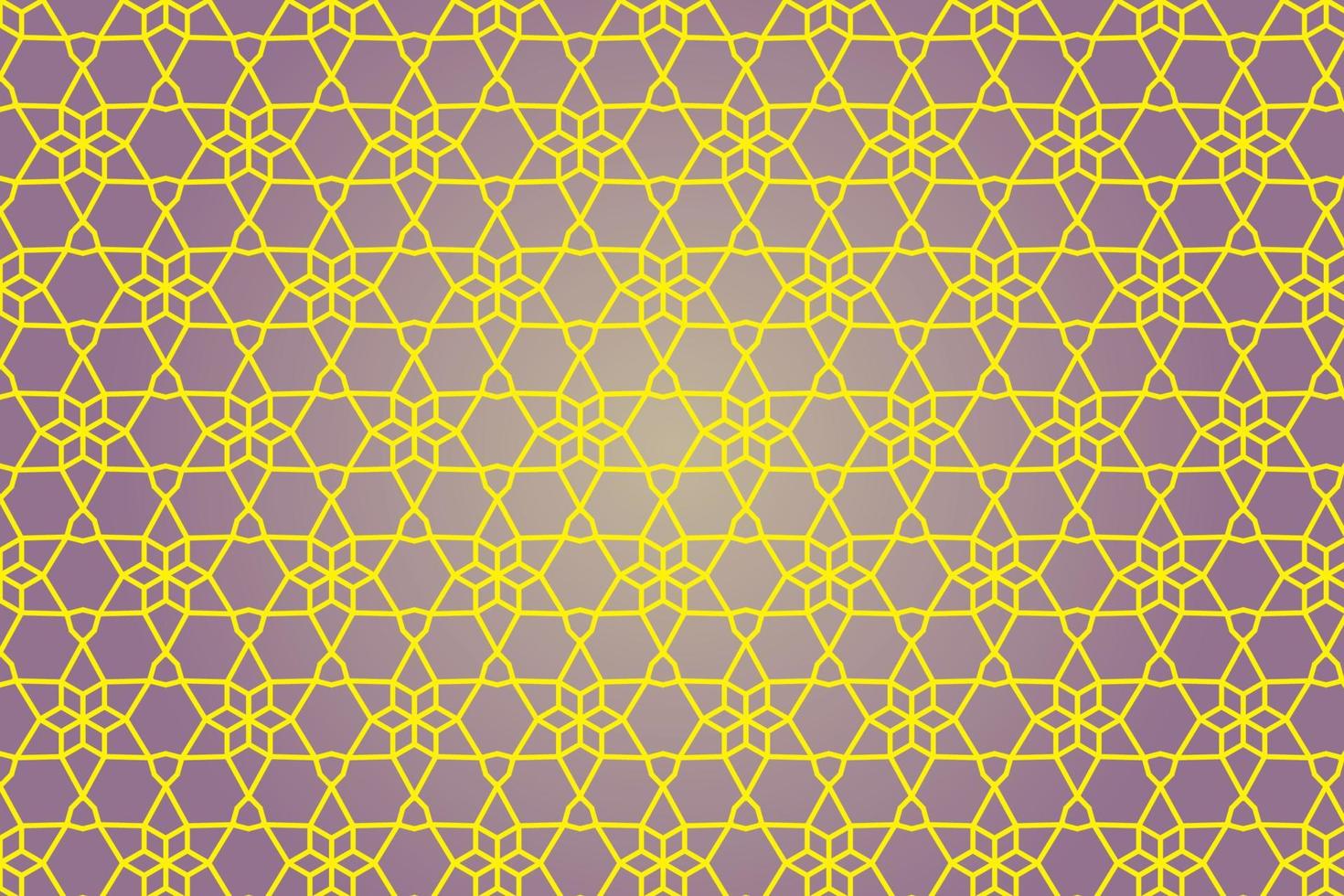 fond de motif islamique géométrique traditionnel vecteur