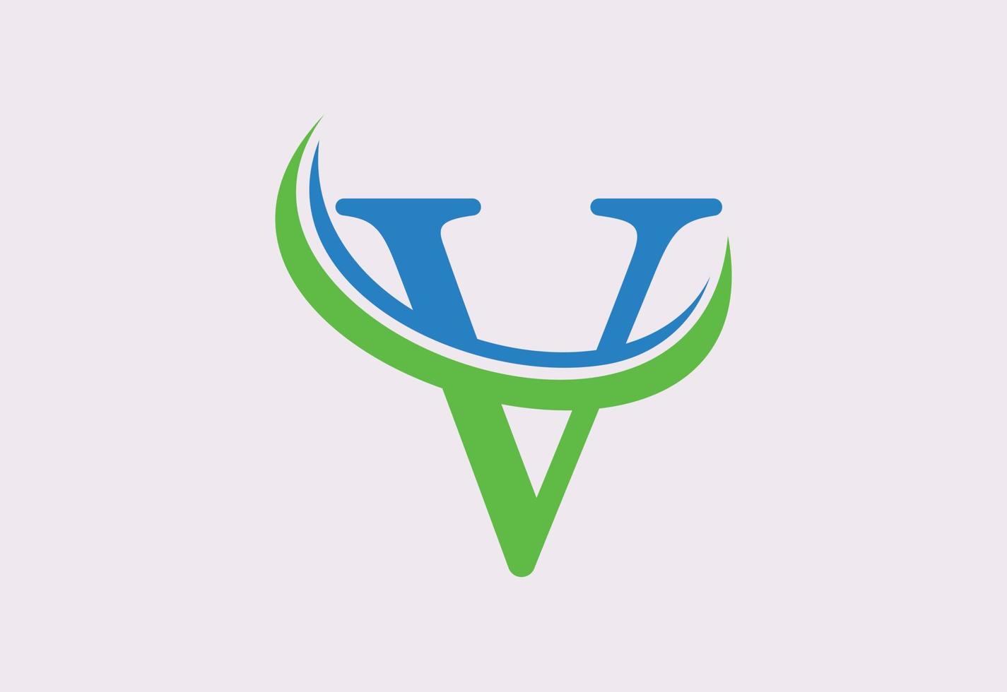 modèle de conception de logo lettre v, illustration vectorielle vecteur