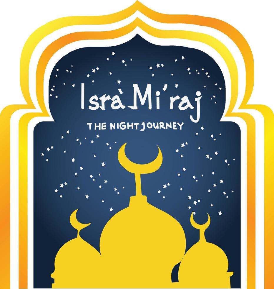 vecteur isra. vecteur d'isra miraj