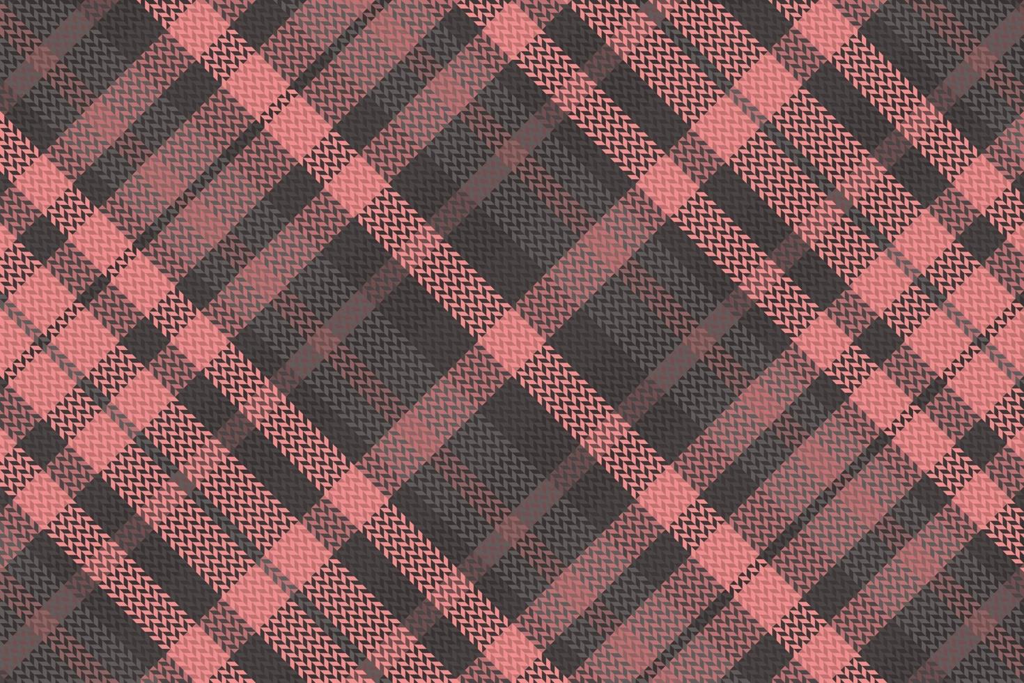 motif à carreaux tartan de couleur foncée. vecteur