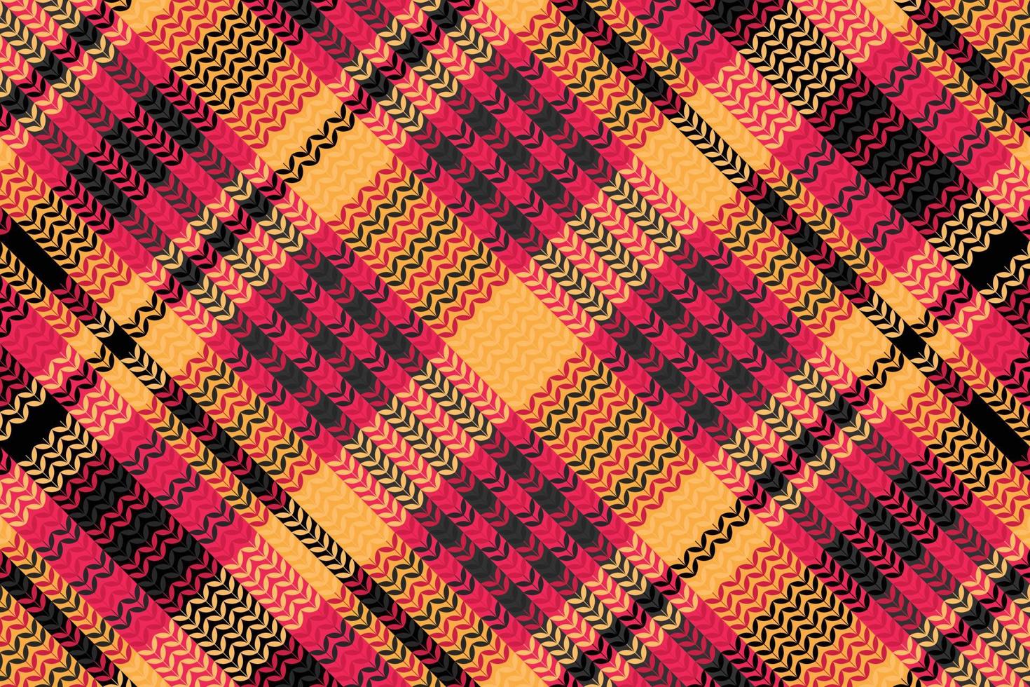 motif à carreaux tartan de couleur foncée. vecteur