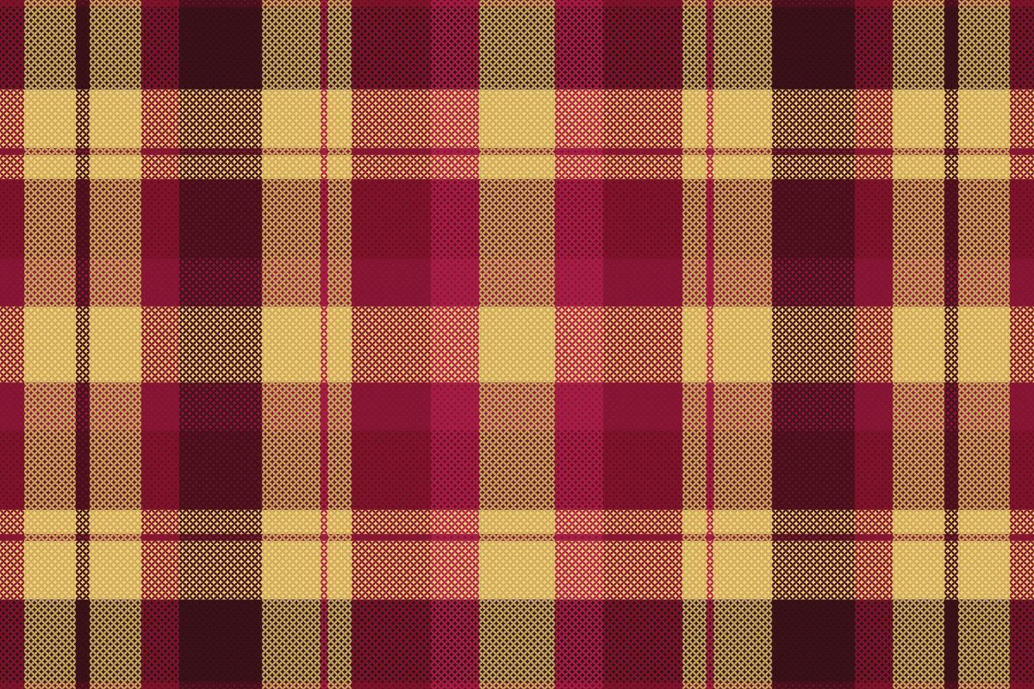 motif à carreaux tartan de couleur foncée. vecteur