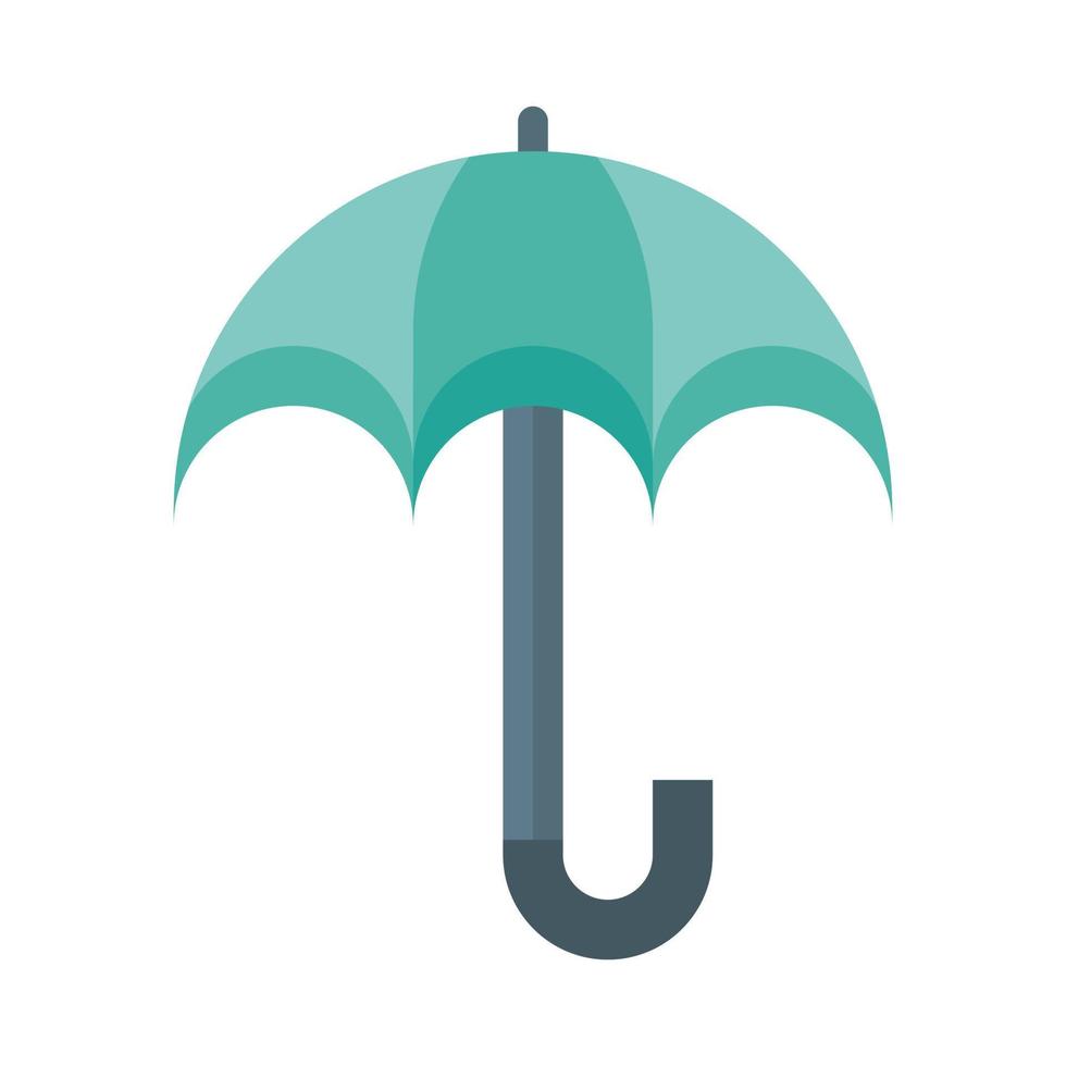 icône de parapluie dans le vecteur de style plat