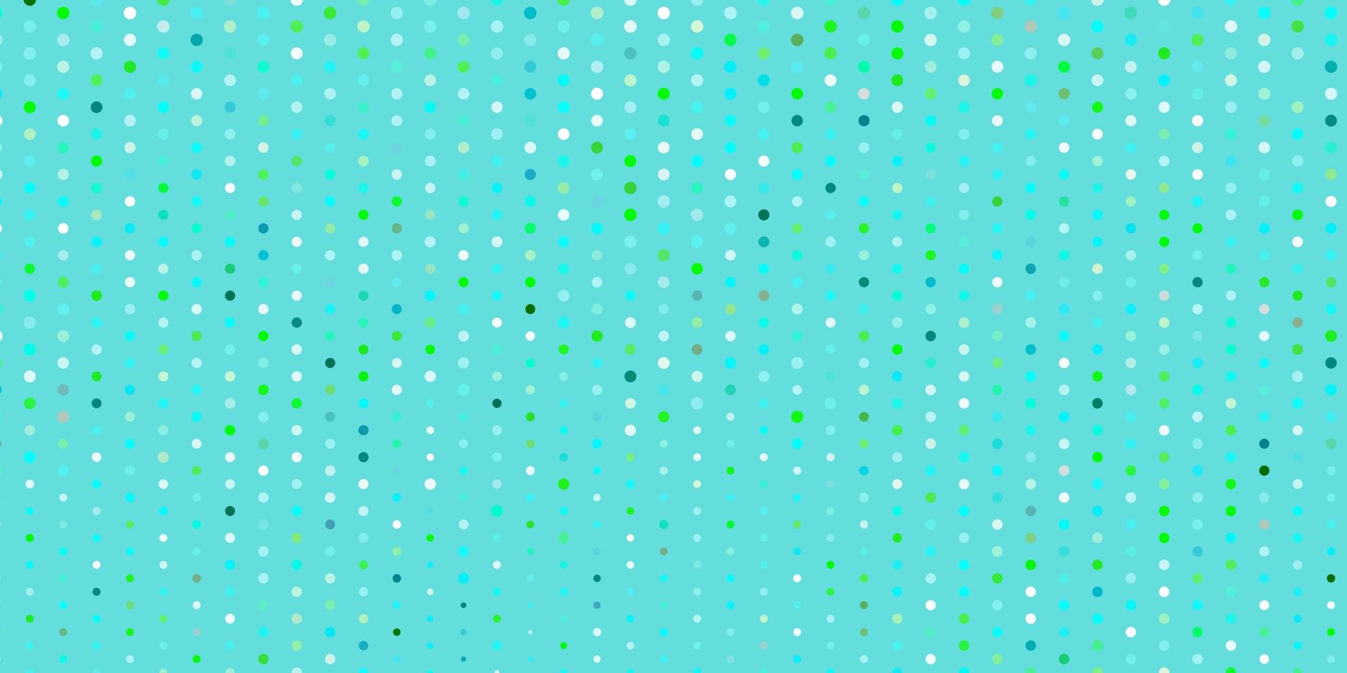 toile de fond de vecteur bleu clair, vert avec des points.