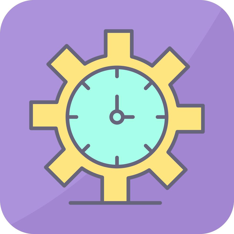 icône de vecteur de gestion du temps