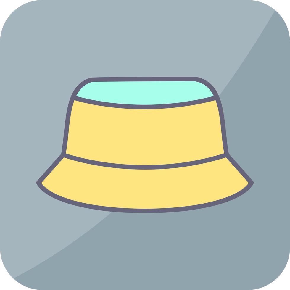 icône de vecteur de chapeau pour hommes