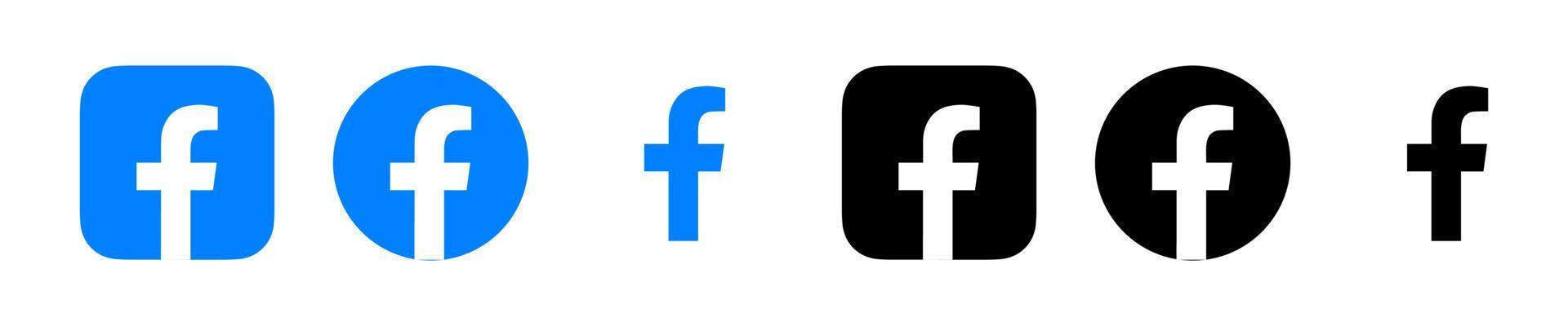 vecteur de logo facebook, vecteur gratuit d'icône facebook