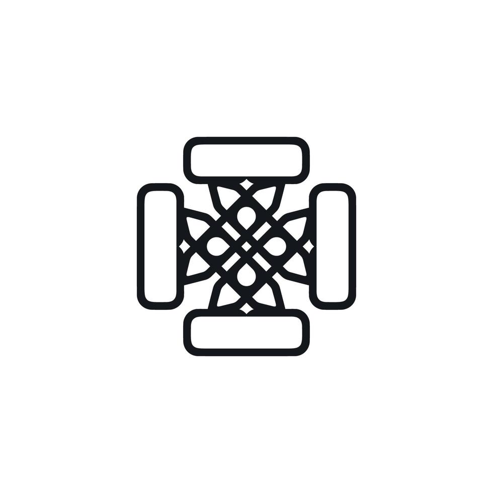 icône croix. symbole de fond d'affiche de vacances de religion chrétienne de style simple. élément de conception de logo de marque de boutique de religion chrétienne. impression de t-shirts croisés. vecteur pour autocollant.
