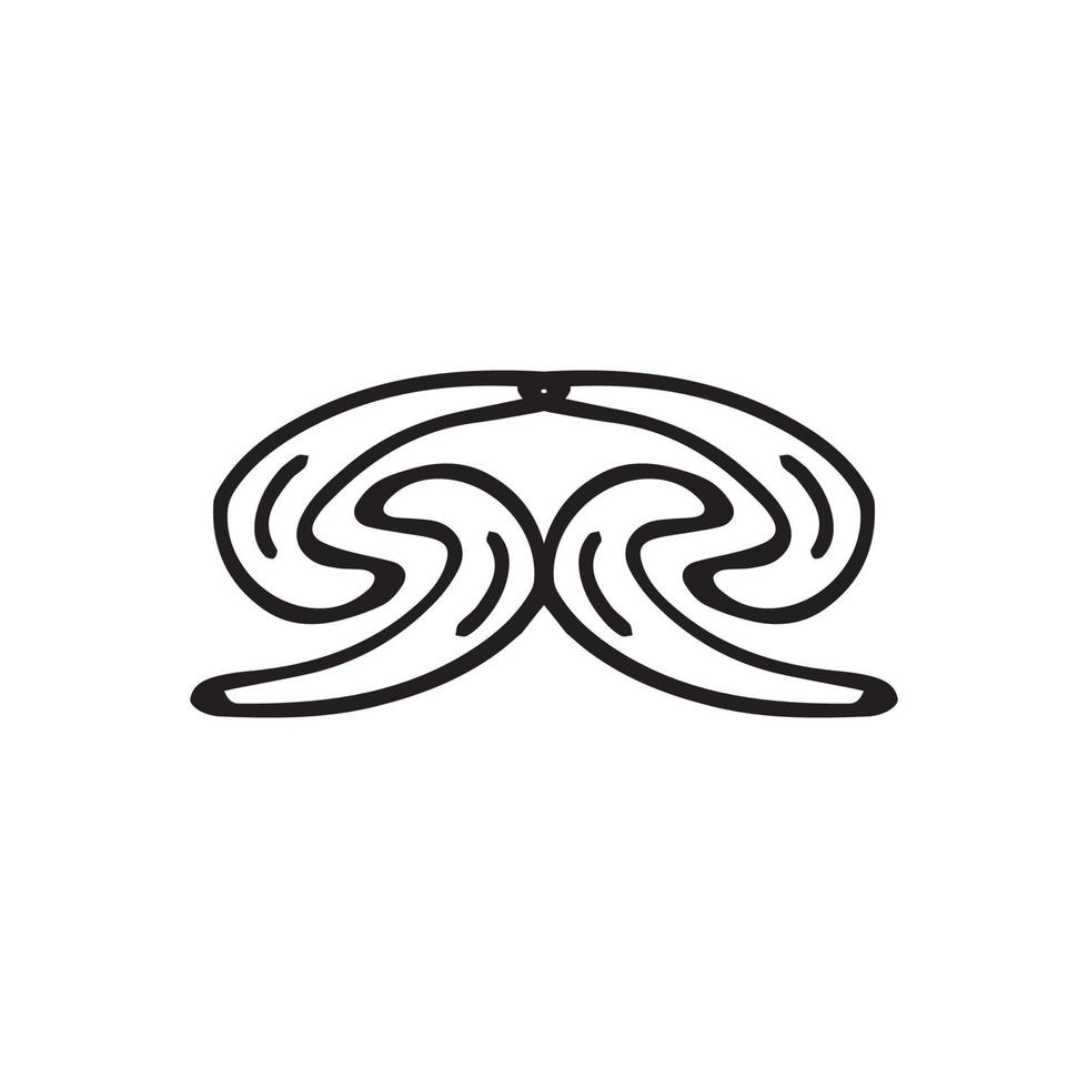 icône de dessin animé de poulpe. symbole de fond d'affiche de grande vente de restaurant de produits de la mer de style simple. élément de conception de logo de marque de poulpe. impression de t-shirt de poulpe. vecteur pour autocollant.