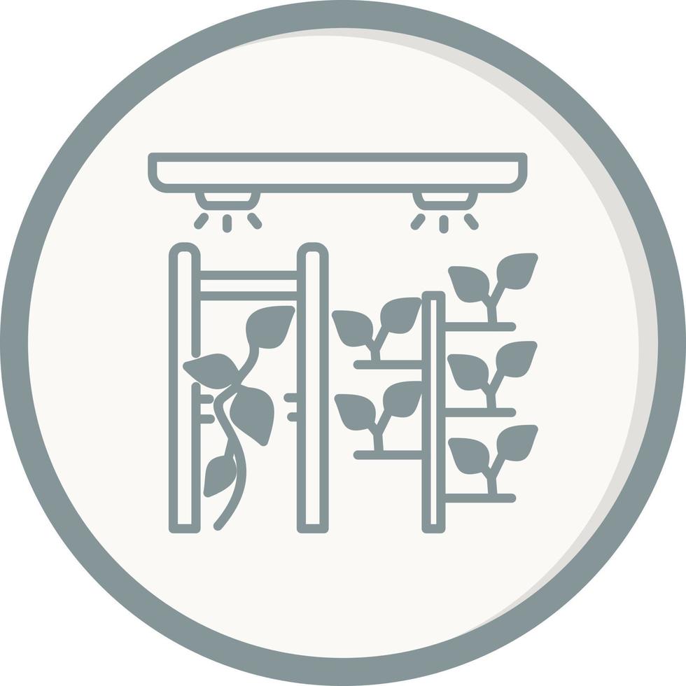 icône de vecteur de jardin vertical