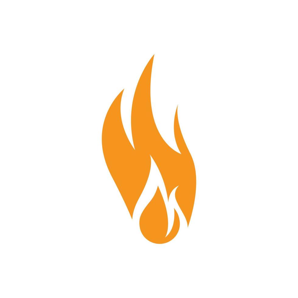 illustration de conception de logo de feu et symbole de feu vecteur