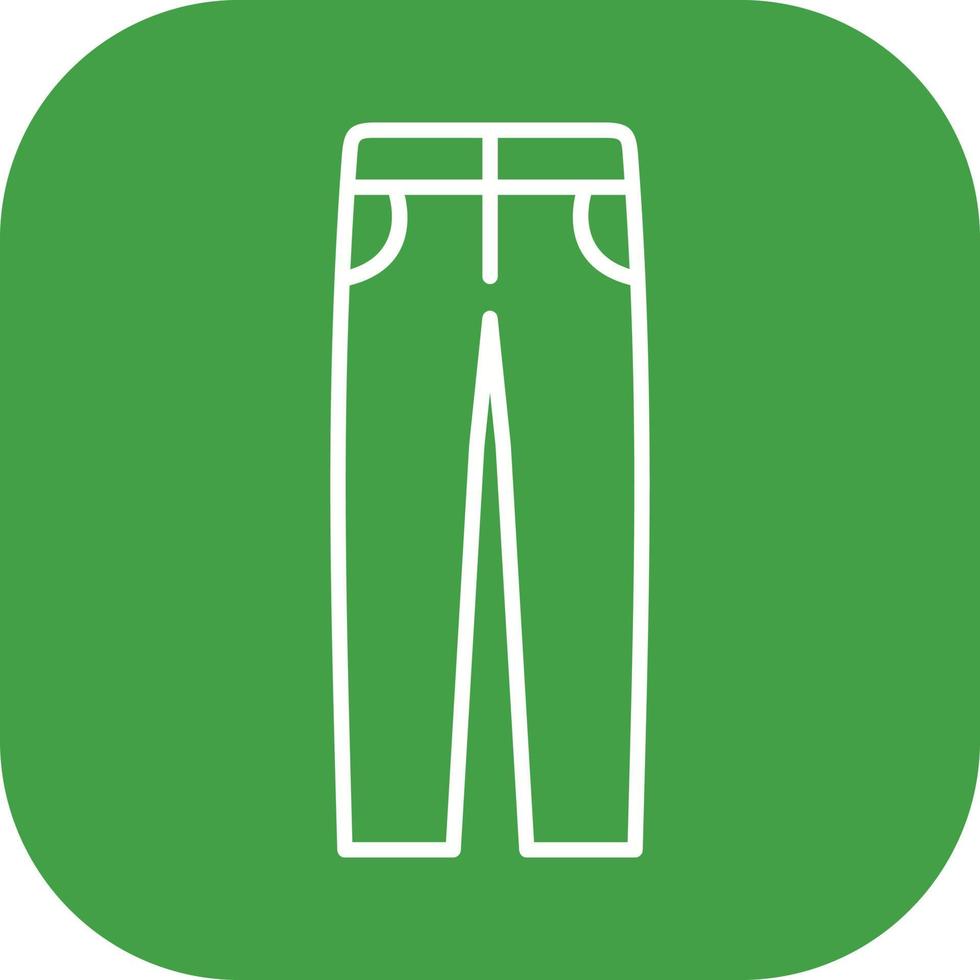 icône de vecteur de pantalons pour hommes