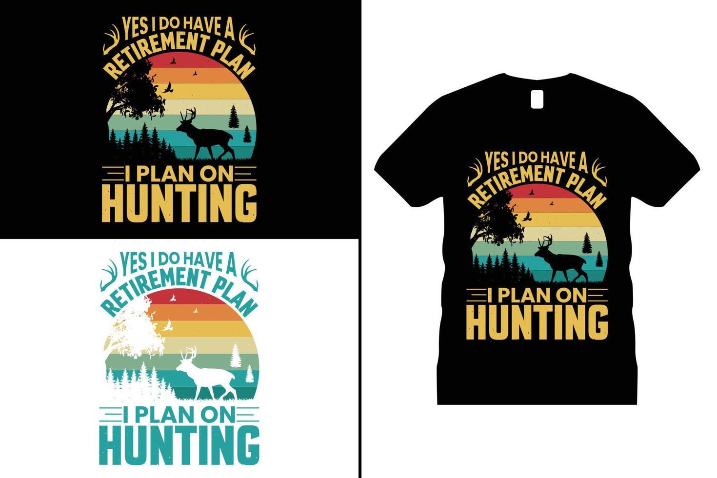 t-shirt de chasse, cerf drôle, conception de chemise d'amant, t-shirt de chasseur. utiliser pour t-shirt, tasses, autocollants, cartes, etc. vecteur
