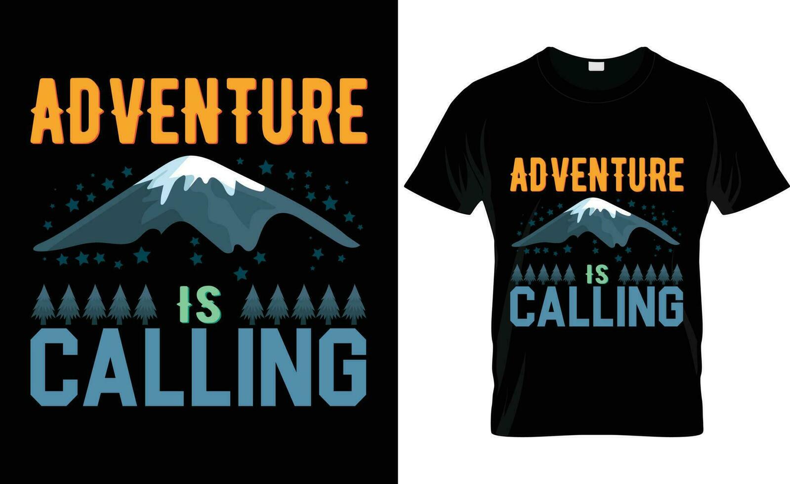 vecteur de conception de t-shirt de camping