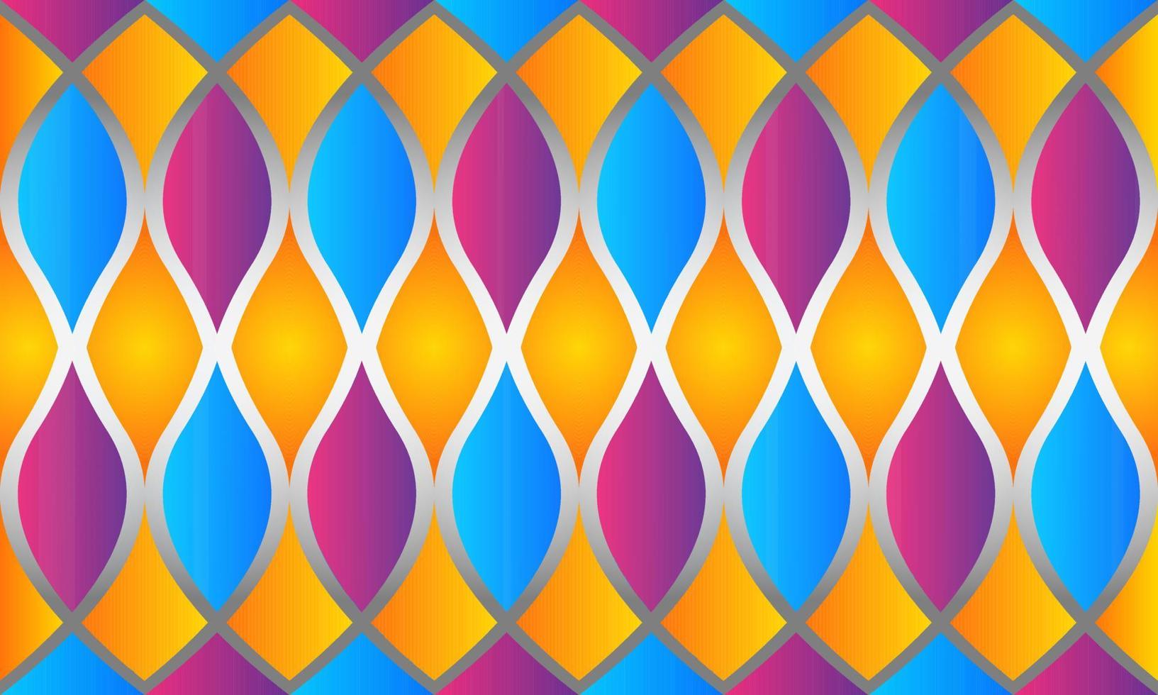 fond de motif géométrique abstrait avec rouge, bleu et jaune pour le modèle d'affiche de brochure d'entreprise de conception de couverture médias sociaux eps10. vecteur