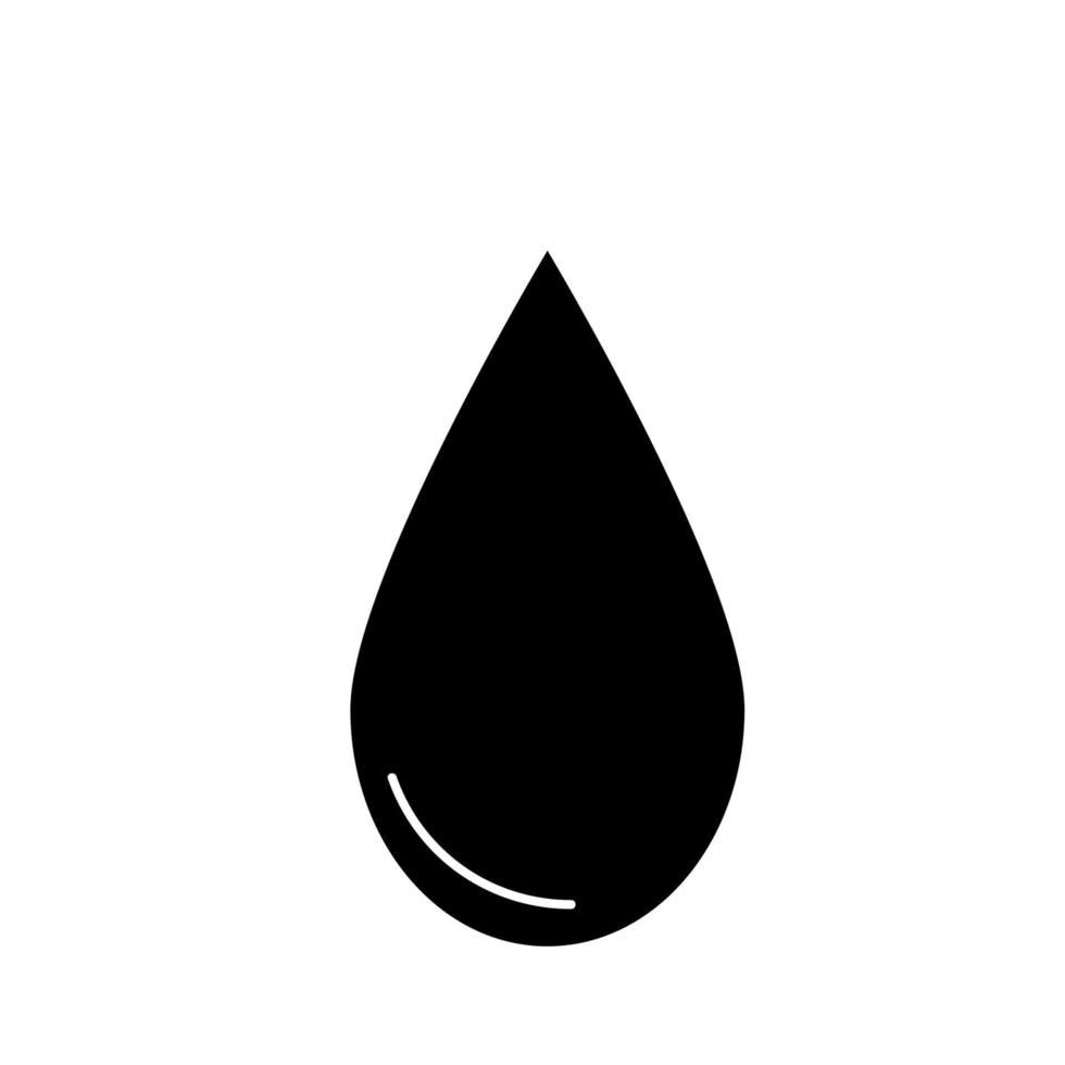 vecteur de logo d'icône de goutte d'eau