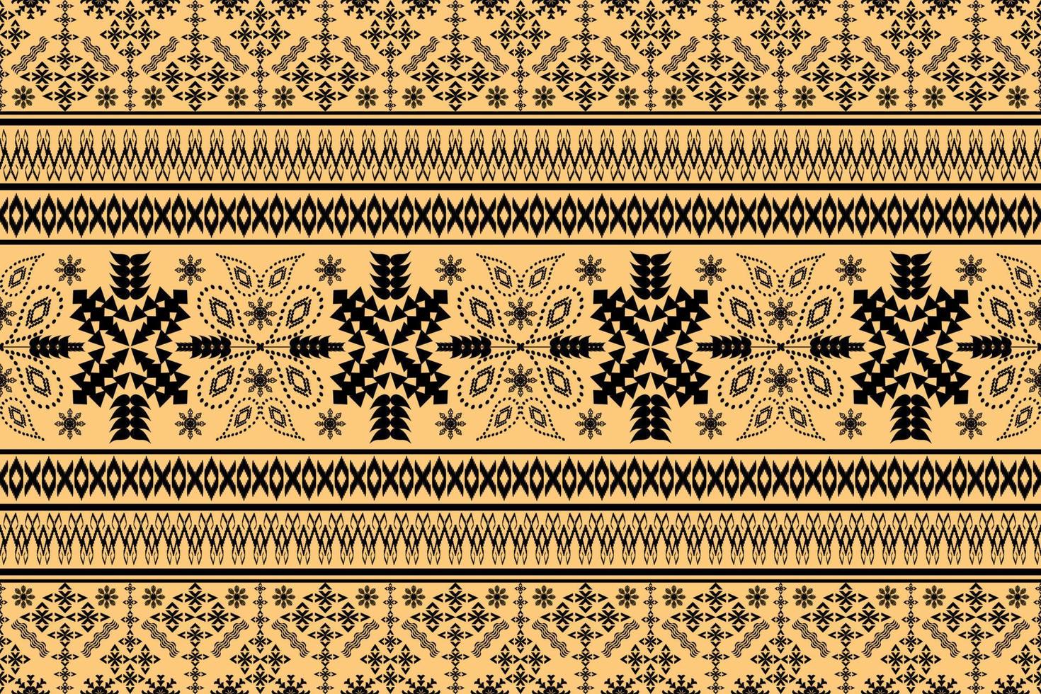 motif d'art traditionnel oriental ethnique géométrique.figure style de broderie tribale.design pour l'origine ethnique vecteur