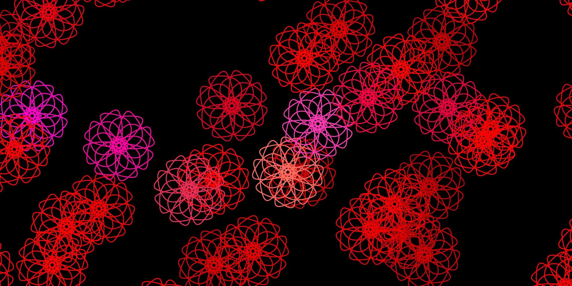 modèle vectoriel rouge foncé avec des formes abstraites.