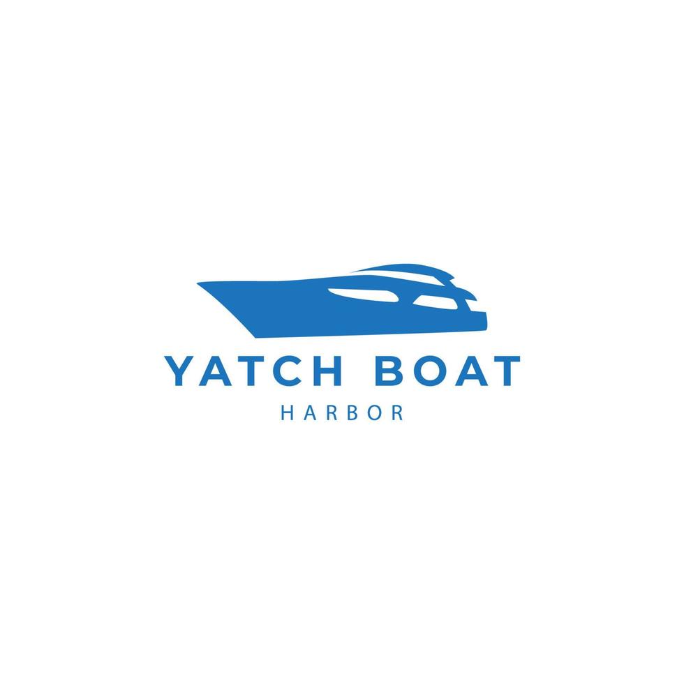 isolé yacht navire transport tourisme mer port logo vecteur icône symbole illustration conception