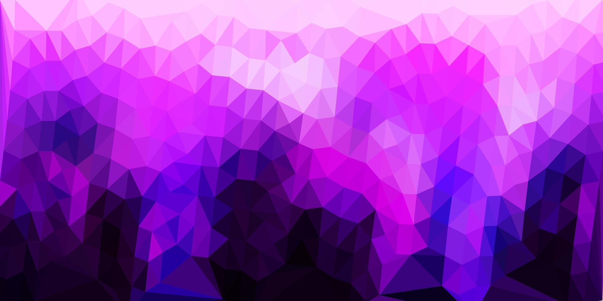 texture de triangle poly violet foncé vecteur. vecteur