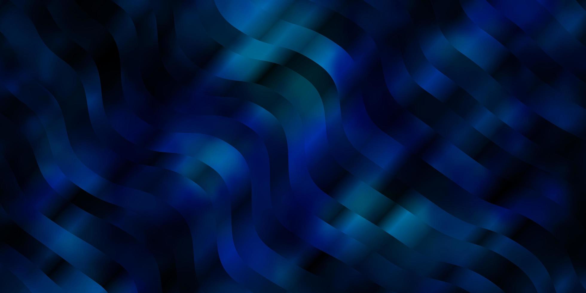 toile de fond de vecteur bleu clair avec des lignes pliées