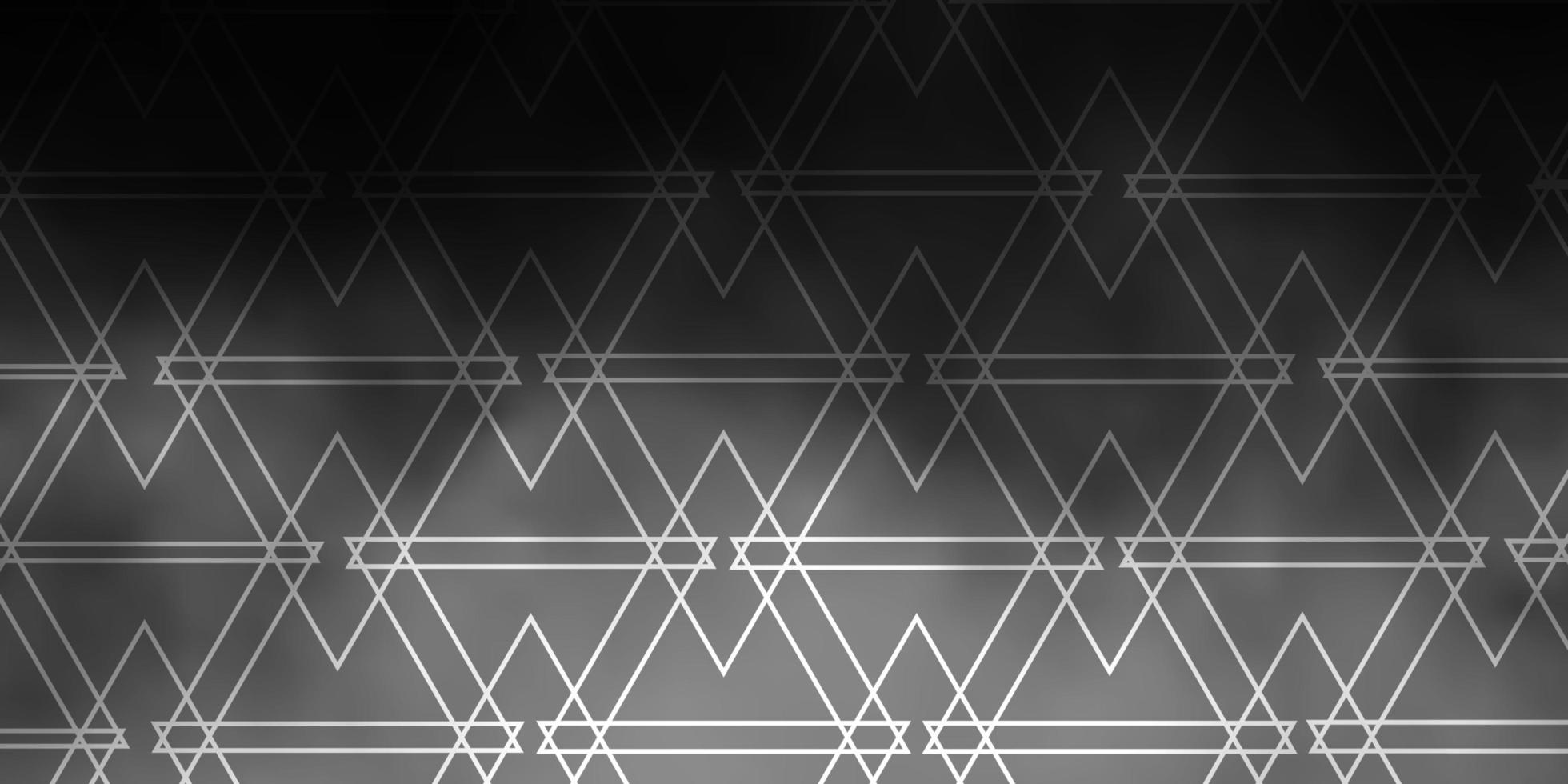 modèle vectoriel gris clair avec style polygonal.