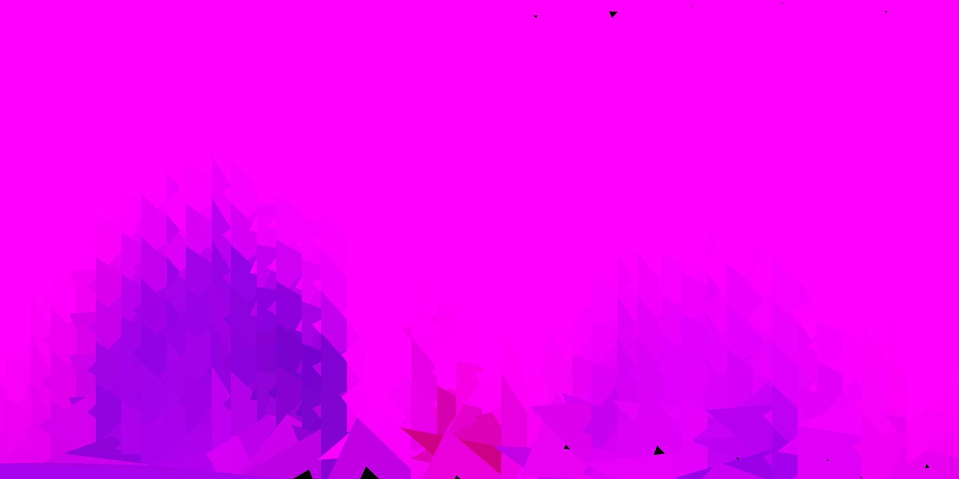 texture de triangle poly violet foncé vecteur. vecteur