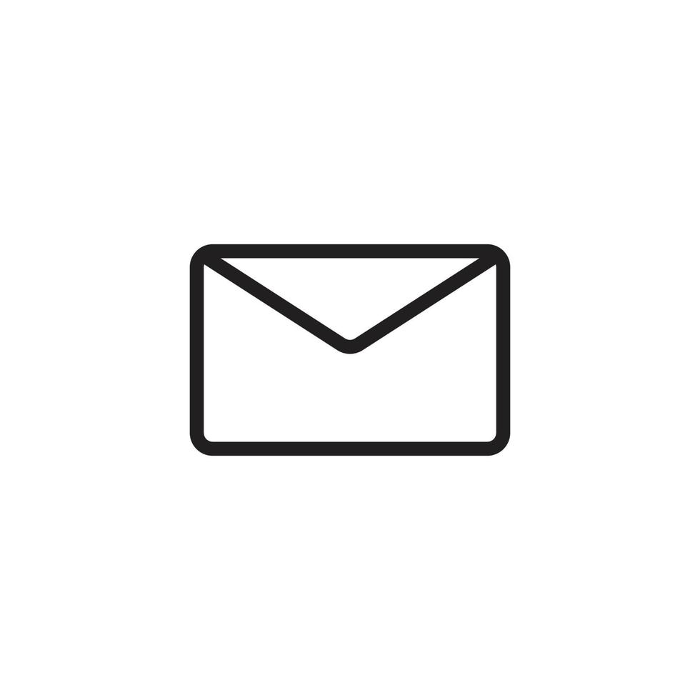 icône du logo de courrier vecteur