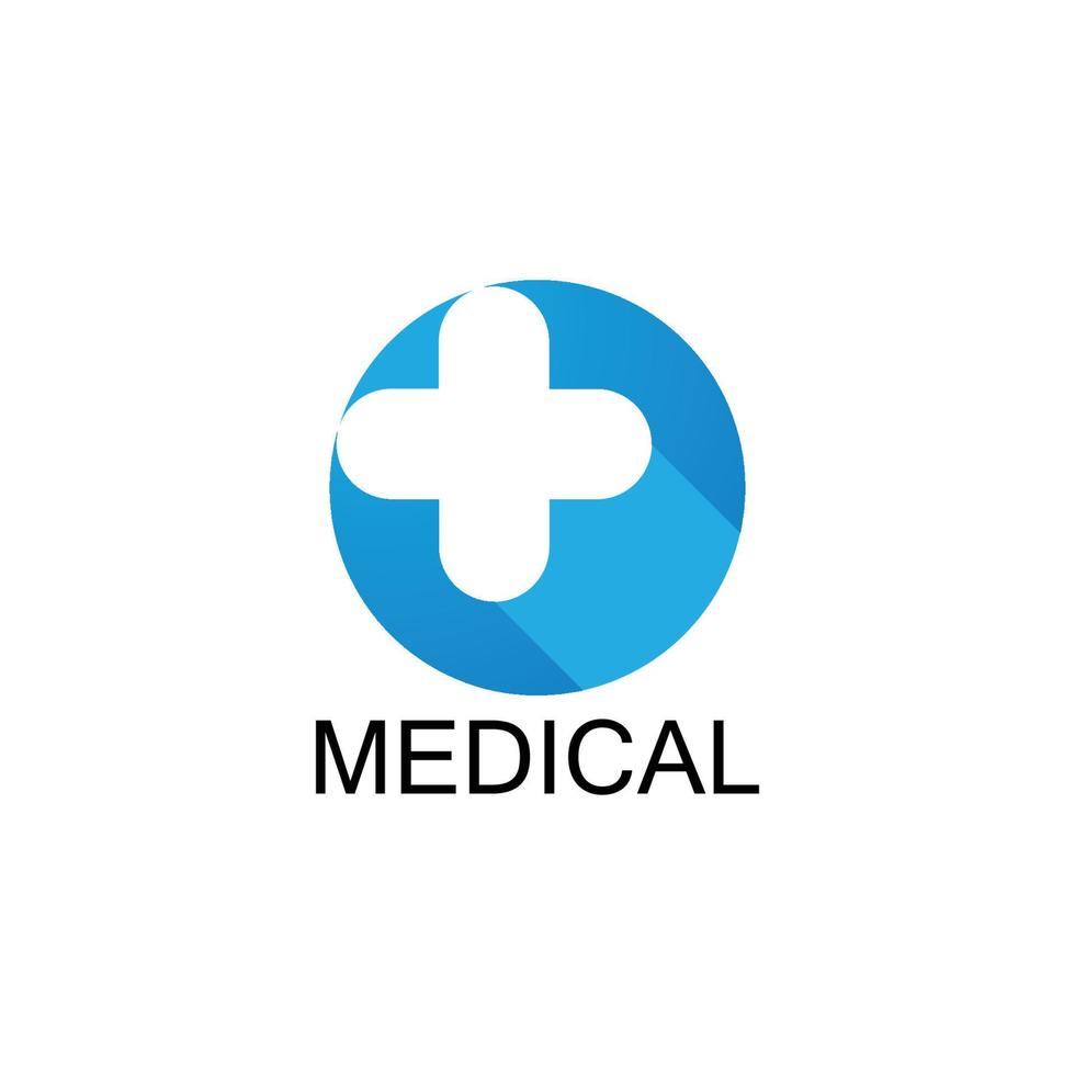 logo médical de la santé vecteur